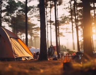 tempat camping di lembang murah